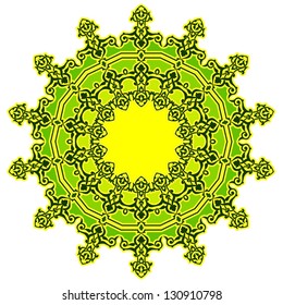 Vector of traditional Islamic Pattern