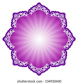 Vector of traditional Islamic Pattern