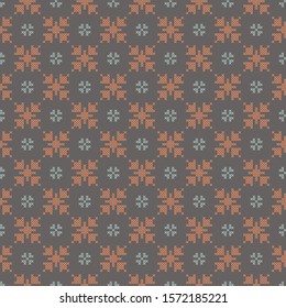 Vector traditional seamless pattern,colorful background.Can be used for Christmas greeting card,wallpaper, fabric.