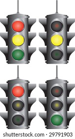 vector traffic -light