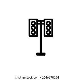 Vector traffic light Icon.