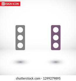 Vector traffic light Icon