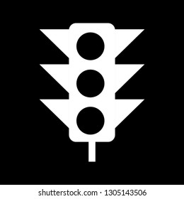  Vector traffic signal icon