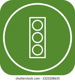 Vector Traffic Signal Icon