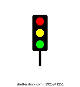 Vector Traffic Signal Icon
