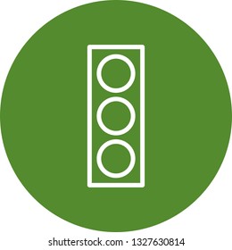 Vector Traffic Signal Icon
