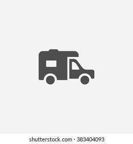 Vector trailer Icon
