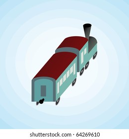 Vector train icon