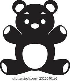 Vector train teddy bear is suitable for metal and wood laser cutting.