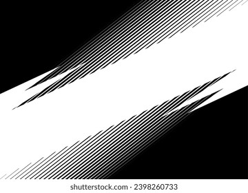 Vector transition from black to white in retro style. Striped vector background. Basics for graphic design. Vector illustration