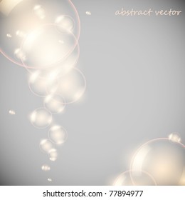Vector transparency ball (soap bubble)