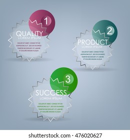 Vector of  transparent banner, news logo symbol or icon