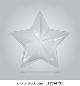 Vector Transparent  Christmas Star 