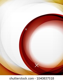 Vector transparent color wave lines abstract background, glossy glass waves, vector abstract backgrounds, shiny light effects templates for web banner, business or technology presentation background