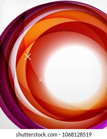 Vector transparent color wave lines abstract background, glossy glass waves, vector abstract backgrounds, shiny light effects templates for web banner, business or technology presentation background