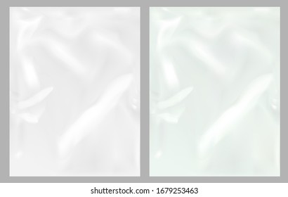 Vector Transparent Plastic Wrapper Texture