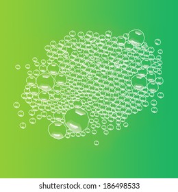 vector transparent soapsuds