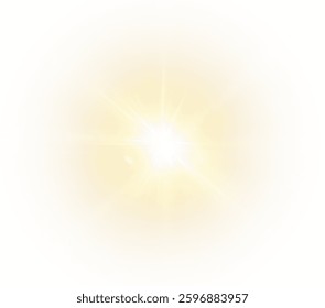 vector transparent sunlight effect with lens flares, sunrays, and light transitions. Perfect for overlays, light leaks, glare effects, and enhancing designs with a natural sun glow. PNG format include