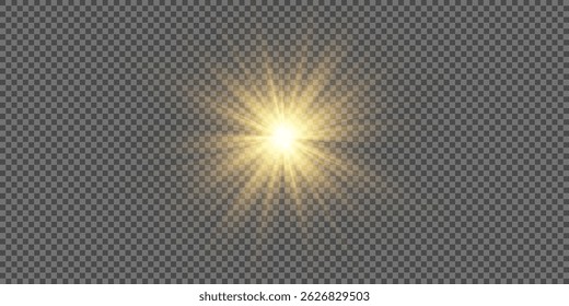 Vector transparent sunlight with lens flare effect. light, Sun, sunrays, lens flare,
gold,
yellow rays