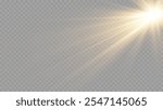 Vector transparent sunlight special lens flare light effect. Stock royalty free vector illustration. PNG	