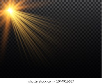 Vector transparent sunlight special lens flare light effect. Christmas abstract pattern. Sparkling magic dust particles.