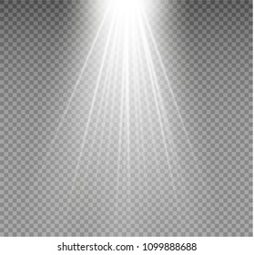 Vector transparent sunlight special lens flare light effect. Christmas abstract pattern. Sparkling magic dust particles.