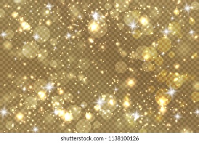Vector transparent sunlight special lens flare light effect. PNG	