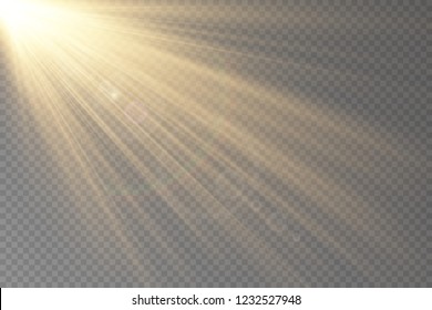 Vector transparent sunlight special lens flare light effect. - Shutterstock ID 1232527948