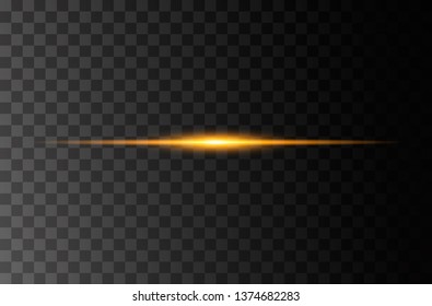 Vector transparent sunlight special lens flare light effect. PNG. Vector illustration.	