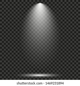 Vector transparent sunlight special lens flare light effect