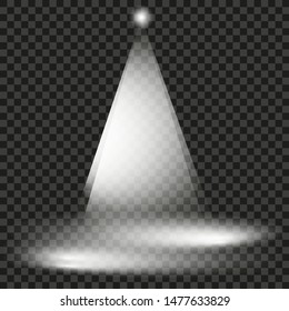 Vector transparent sunlight special lens flare light effect