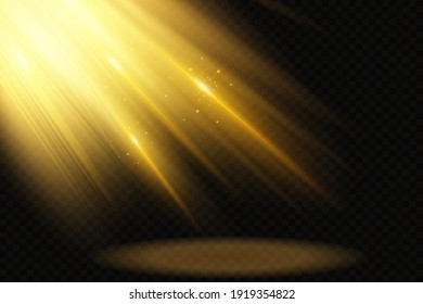Vector transparent sunlight special lens flare light effect. Christmas abstract pattern. Sparkling magic dust particles.