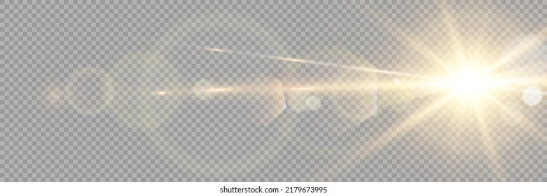 Vector transparent sunlight special lens flare light effect. Stock royalty free vector illustration. PNG	