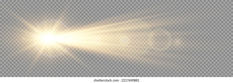 Vector transparent sunlight special lens flare light effect. Stock royalty free vector illustration. PNG	