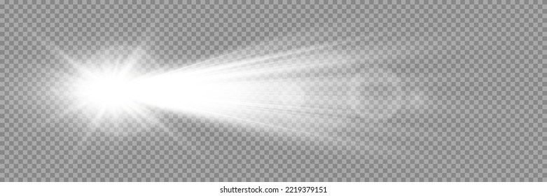 Vector transparent sunlight special lens flare light effect. Stock royalty free vector illustration. PNG	