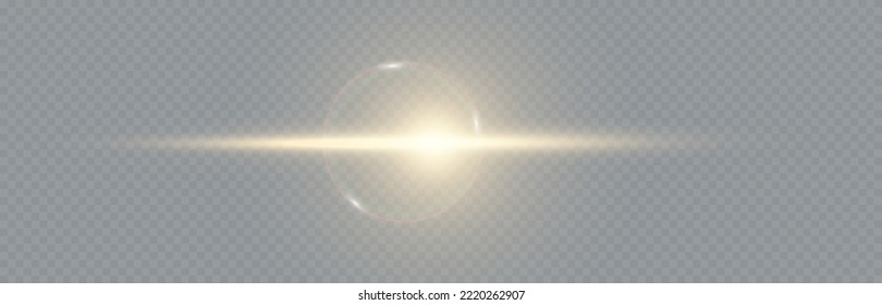 Vector transparent sunlight special lens flare light effect