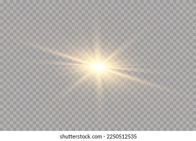 Vector transparent sunlight special lens flare light effect. Vector illustration. Stock royalty free vector illustration. PNG