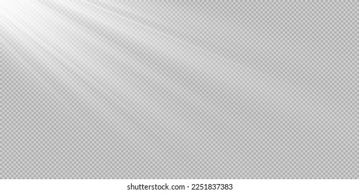 Vector transparent sunlight special lens flash light effect.front sun lens flash. Vector blur in the light of radiance.. Stock royalty free vector illustration. PNG