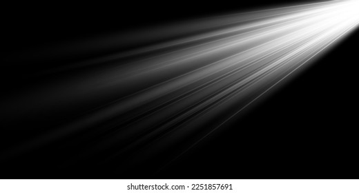 Vector transparent sunlight special lens flash light effect.front sun lens flash. Vector blur in the light of radiance.. Stock royalty free vector illustration. PNG