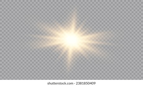 Vector transparent sunlight special lens flare light effect. Stock royalty free vector illustration. PNG	