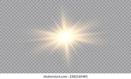 Vector transparent sunlight special lens flare light effect. Stock royalty free vector illustration. PNG	