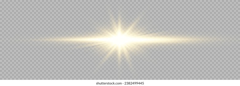 Vector transparent sunlight special lens flare light effect. Stock royalty free vector illustration. PNG	