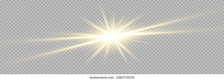 Vector transparent sunlight special lens flare light effect. Stock royalty free vector illustration. PNG	