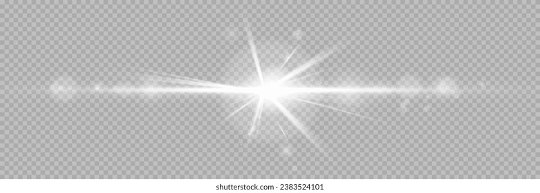 Vector transparent sunlight special lens flare light effect. Stock royalty free vector illustration. PNG	