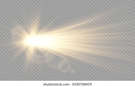	
Vector de luz solar transparente con efecto de destello de lente especial. png	
