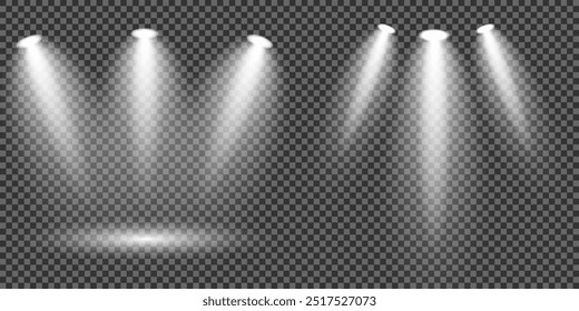 Vector transparent sunlight special lens flare light effect. Christmas abstract pattern. Sparkling magic dust particles.