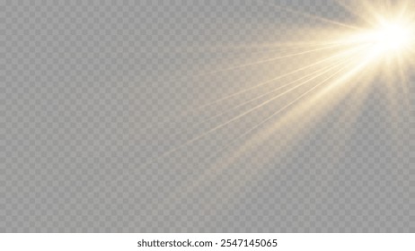 Vector transparent sunlight special lens flare light effect. Stock royalty free vector illustration. PNG	