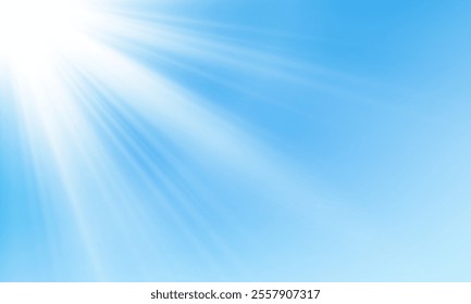 Vector transparent sunlight with special lens flare effect. png