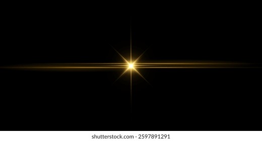 Vector transparent sunlight special lens flare light effect.