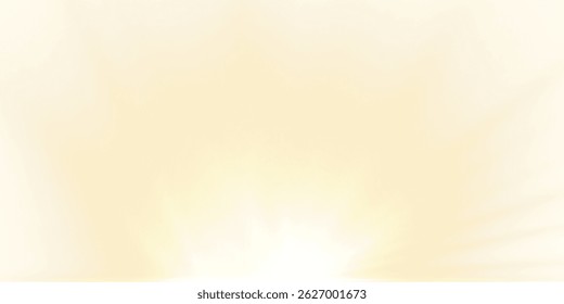 Vector transparent sunlight special lens flash light effect.front sun lens flash. Vector blur in the light of radiance. Element of decor.